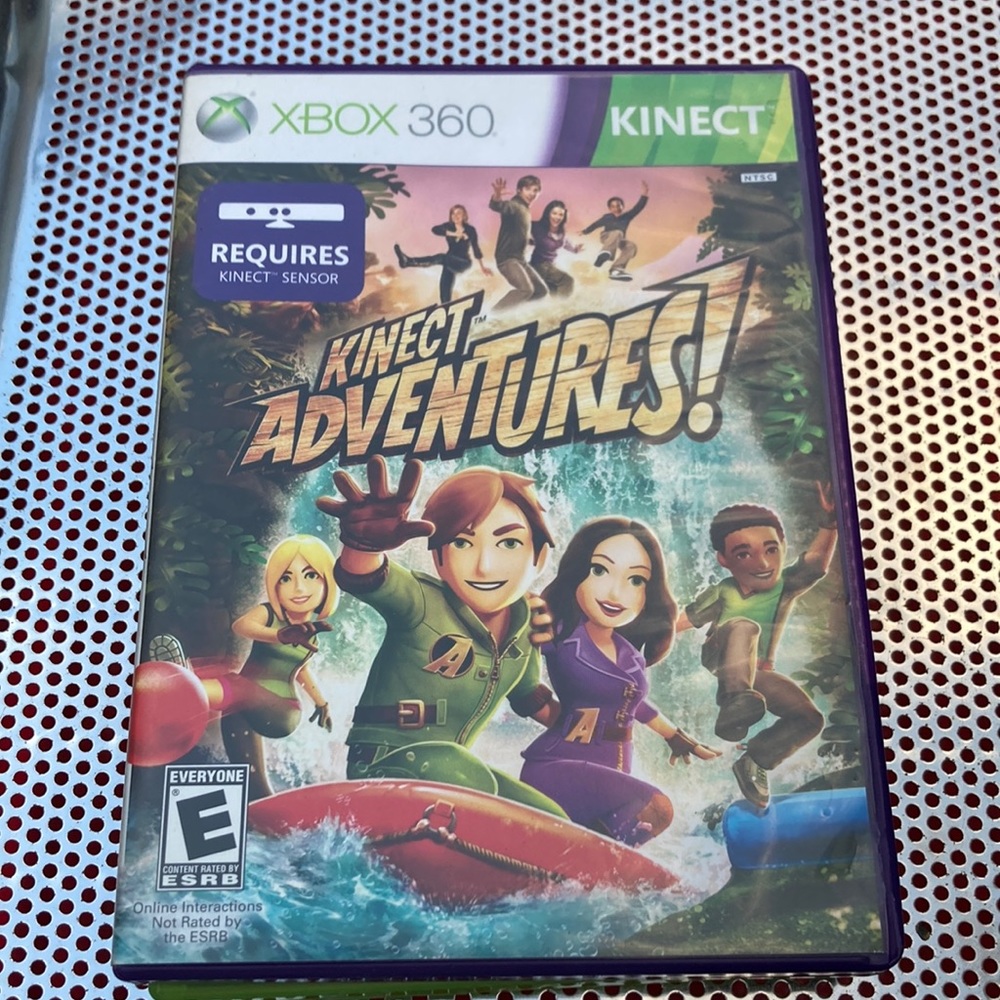 360 Kinect Adventures Game - Green Case
